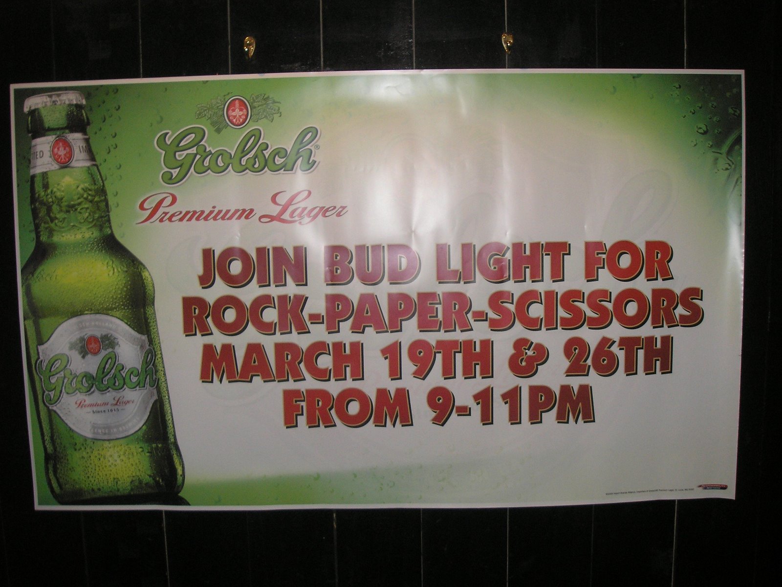 Rock, paper, scissors tonight @ the Saucer, 9-11 PM | My Weblog